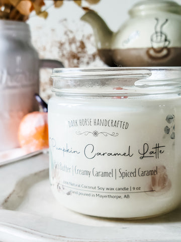 Pumpkin Caramel Latte - Scented Coconut Soy Candle